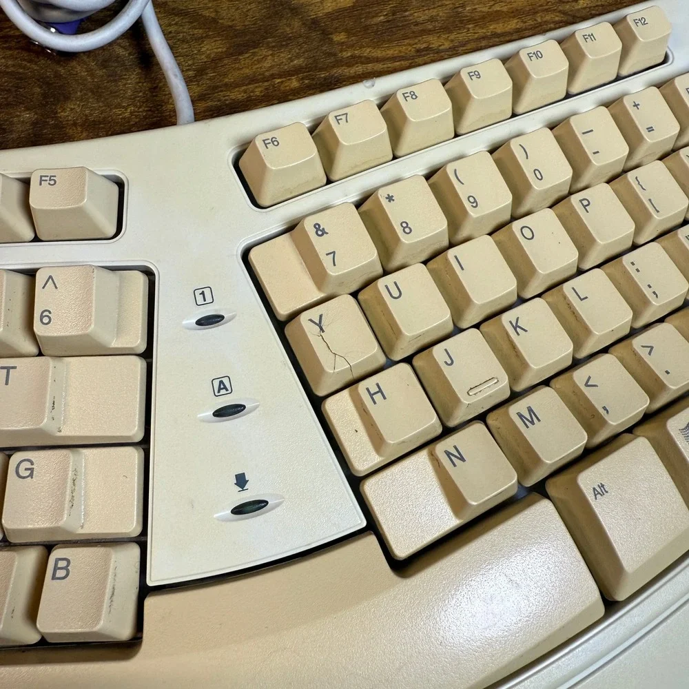 Microsoft Natural Keyboard Elite Ergonomic Split Keyboard‎ PS/2 Vintage
